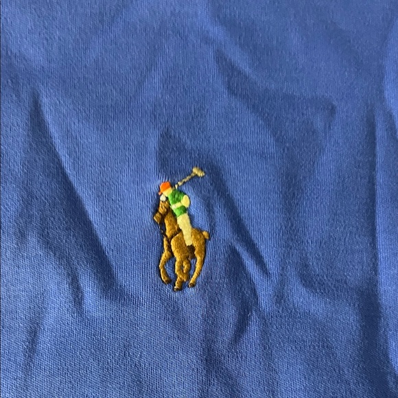 Polo by Ralph Lauren Men's Ocean Blue Polo Shirt Size XXL - Picture 6 of 6